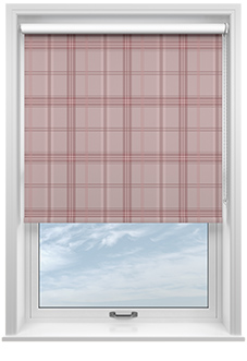 Falkirk, Pink Thistle - Twist&Fit Roller Blind